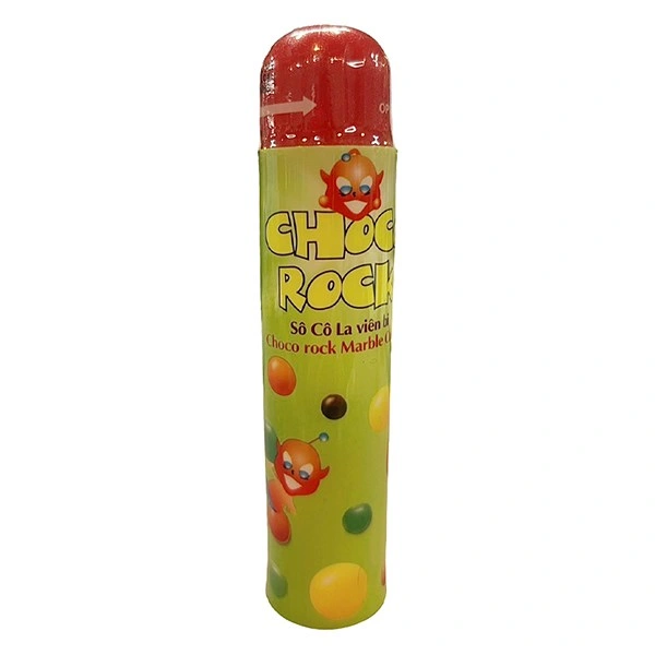 Kẹo socola dạng viên bi Choco Rock ống 18g (từ 3 tuổi) 1