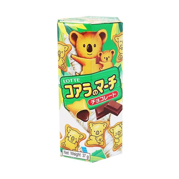 Bánh gấu Lotte Koala's March vị socola hộp 37g (từ 3 tuổi) 1