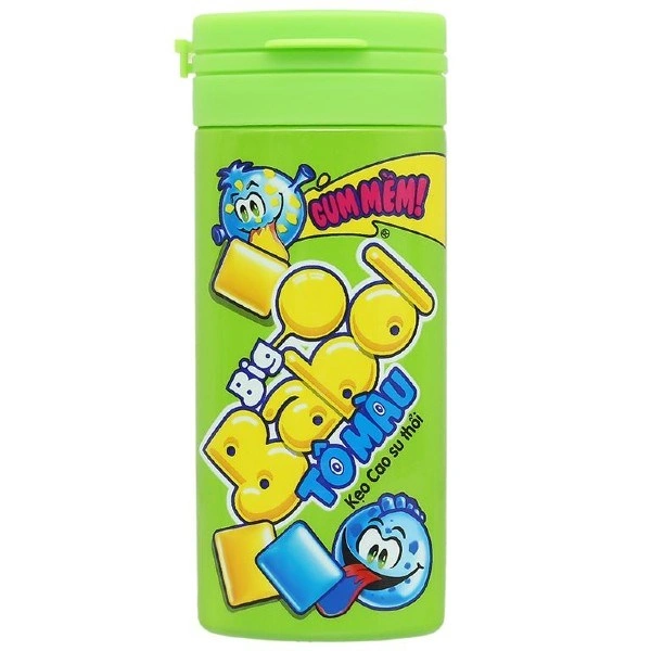 Kẹo singum Big Babol hương tự nhiên hũ 16g (từ 3 tuổi) - Màu ngẫu nhiên 1