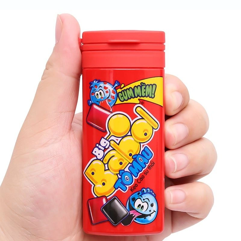 Kẹo singum Big Babol hương tự nhiên hũ 16g (từ 3 tuổi) - Màu ngẫu nhiên 7