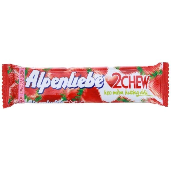 Kẹo mềm Alpenliebe 2Chew hương nho thanh 24.5g (từ 3 tuổi) 3