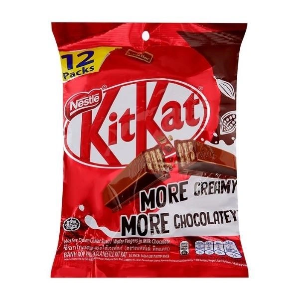 Bánh xốp KitKat phủ socola