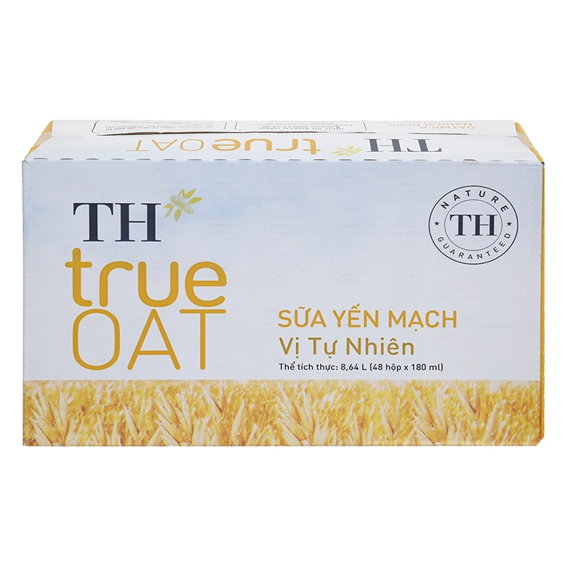 Lốc 4 hộp sữa yến mạch TH true Oat 180 ml (từ 2 tuổi) 13