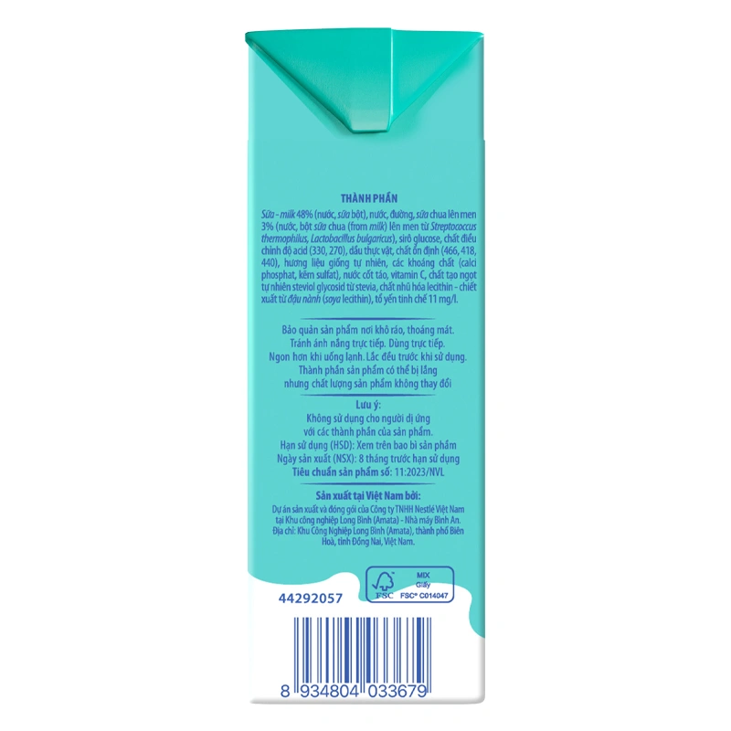 Lốc 4 hộp sữa chua uống tổ yến Nestlé Yogu 110 ml (từ 1 tuổi) 5