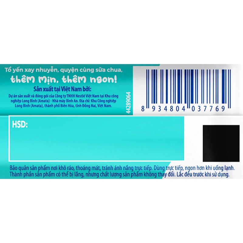 Sữa chua uống tổ yến Nestlé Yogu 75 ml (từ 1 tuổi) 5