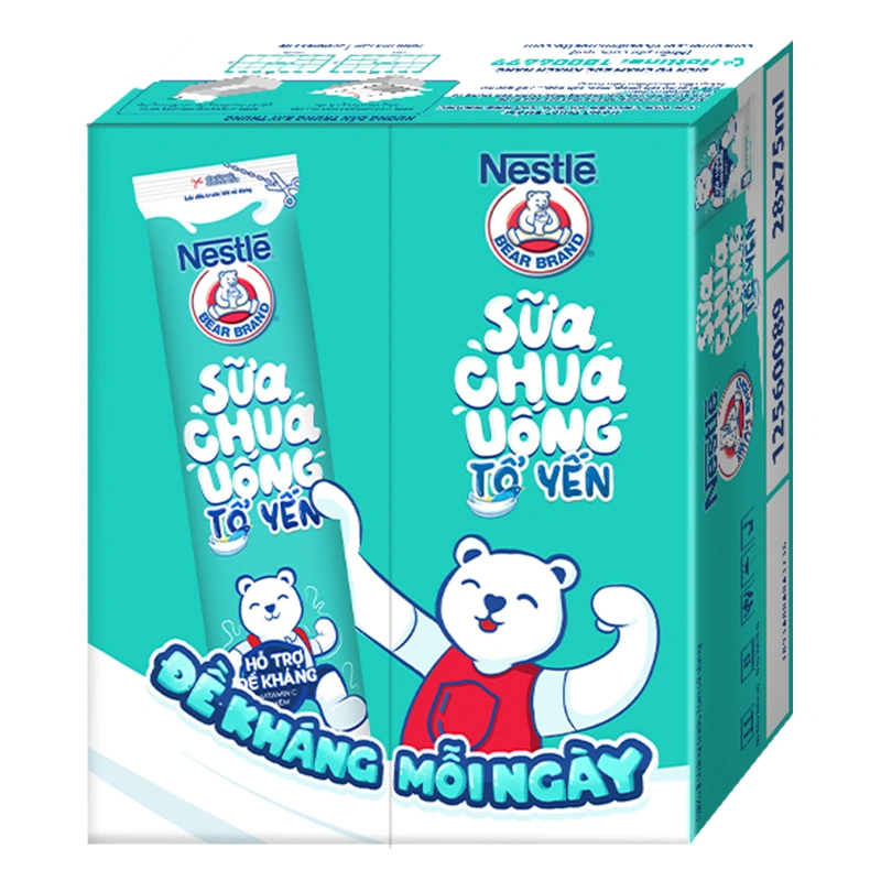 Thùng 28 gói sữa chua uống tổ yến Nestlé Yogu 75 ml (từ 1 tuổi) 5