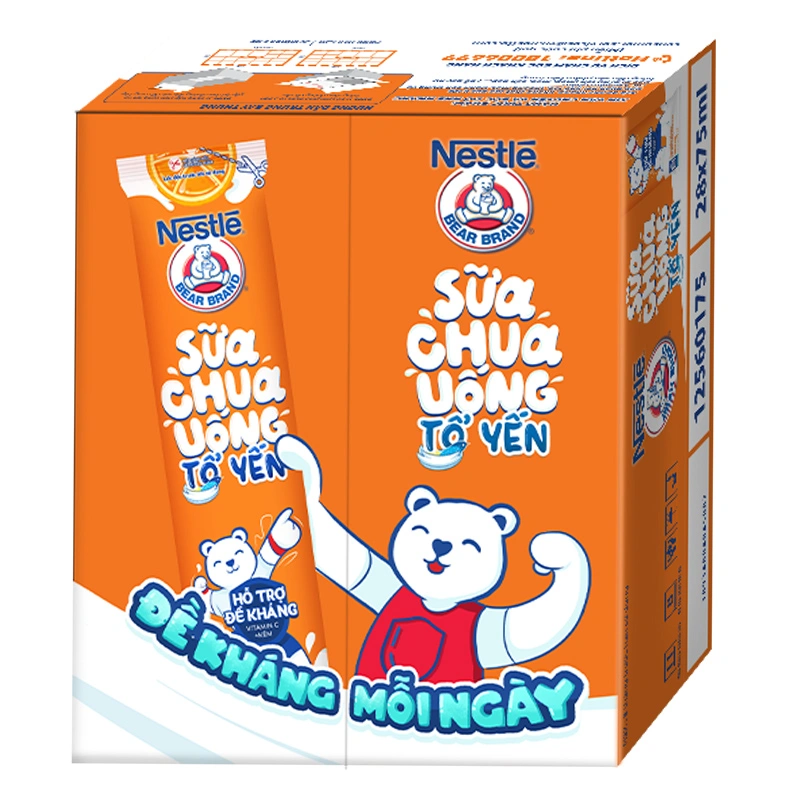 Sữa chua uống tổ yến Nestlé Yogu vị cam 75 ml (từ 1 tuổi) 10
