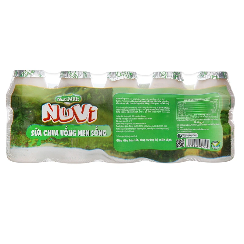 Lốc 5 chai sữa chua uống men sống Nutifood 65 ml (từ 1 tuổi) 3