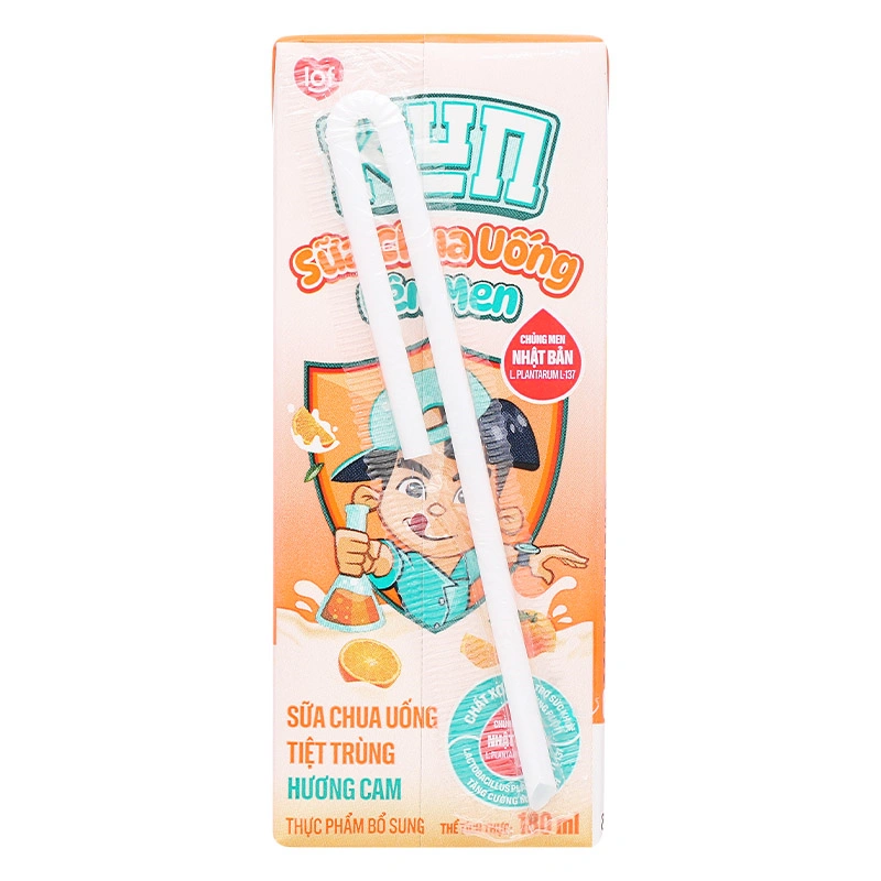 Thùng 48 hộp sữa chua uống LiF Kun vị cam 180 ml (từ 2 tuổi) - Giao bao bì ngẫu nhiên 24