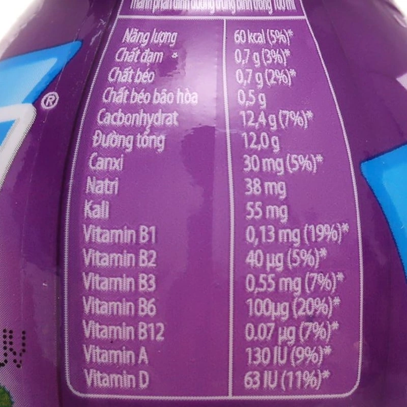 Lốc 6 chai sữa chua uống tiệt trùng Fristi vị nho 80 ml (từ 1 tuổi) 7