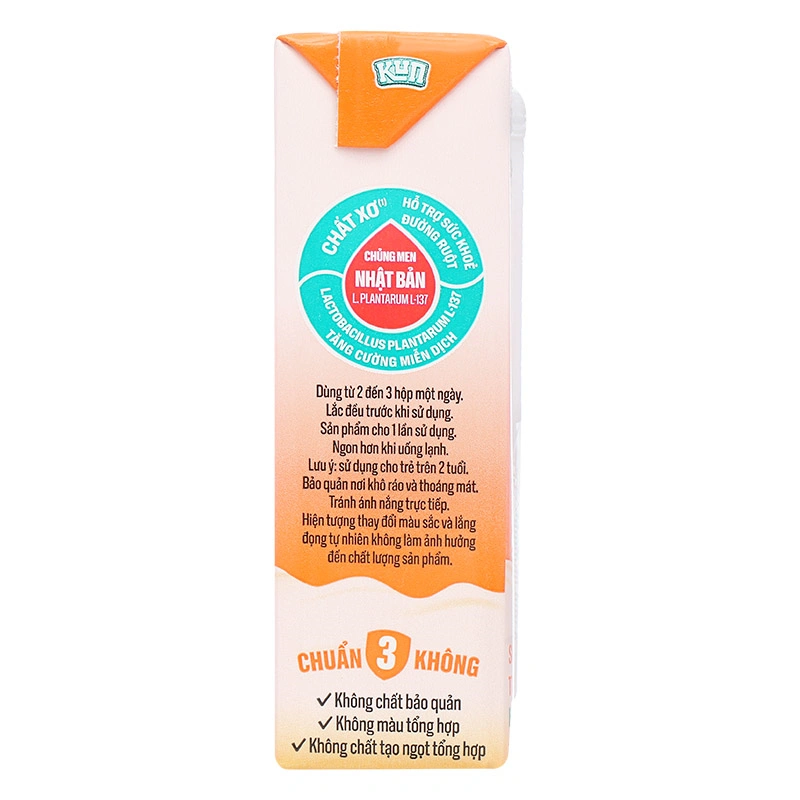 Thùng 48 hộp sữa chua uống LiF Kun vị cam 180 ml (từ 2 tuổi) - Giao bao bì ngẫu nhiên 13