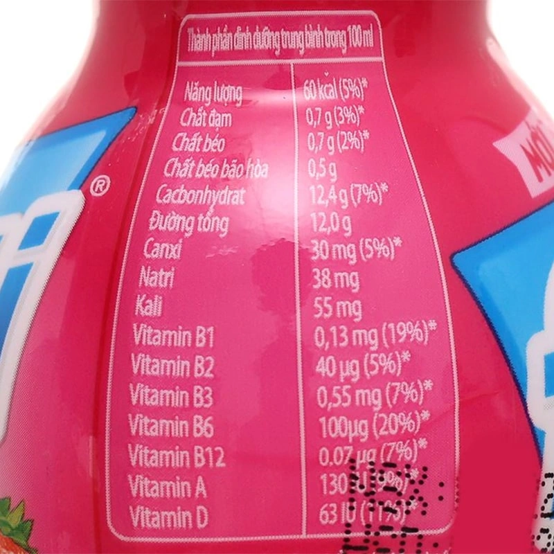 Thùng 48 chai sữa chua uống tiệt trùng Fristi vị dâu 80 ml (từ 1 tuổi) 7