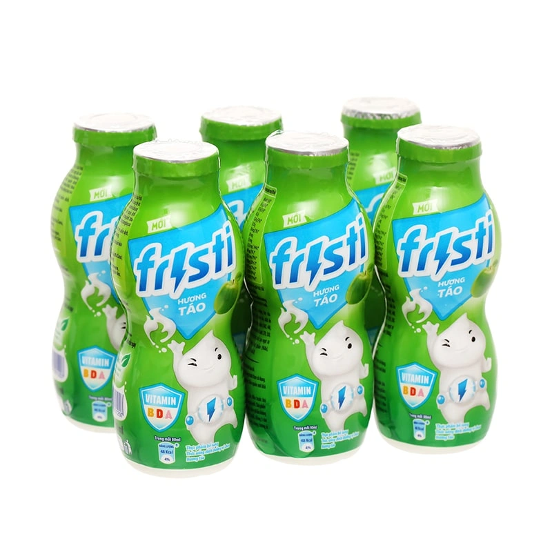Thùng 48 chai sữa chua uống tiệt trùng Fristi vị táo 80 ml (từ 1 tuổi) 3