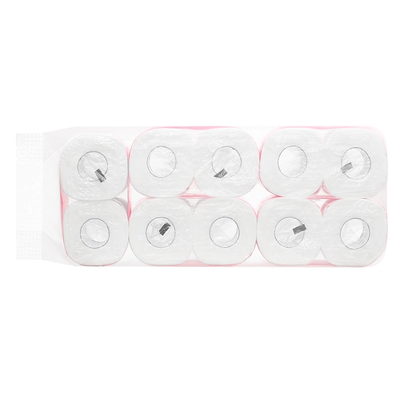 Lốc 10 cuộn giấy vệ sinh Bless You À La Vie không mùi 2 lớp 3