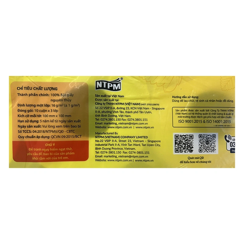 Lốc 10 cuộn giấy vệ sinh PREMIER Deluxe không mùi 3 lớp 4