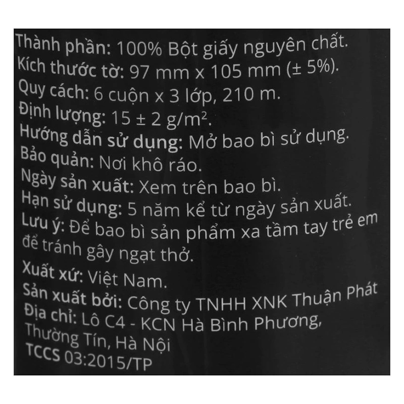 Lốc 6 cuộn giấy vệ sinh không lõi Softly không mùi 3 lớp 6