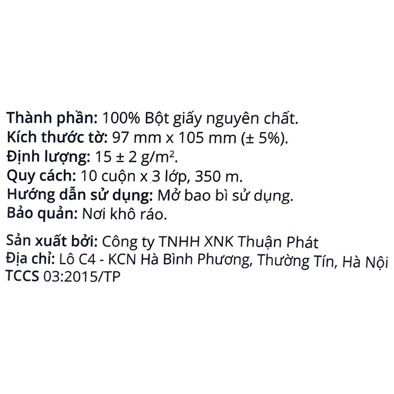 Lốc 6 cuộn giấy vệ sinh không lõi Softly không mùi 3 lớp 13