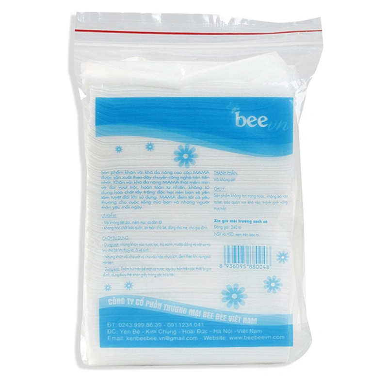 Combo 3 túi khăn vải khô đa năng Mama không mùi 2