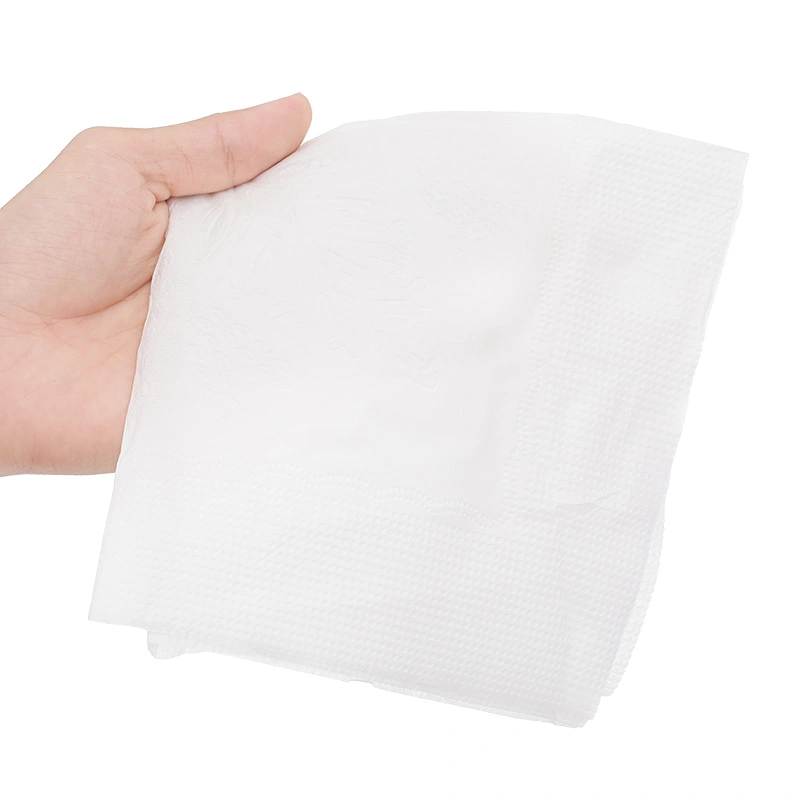 Gói 100 tờ khăn giấy ăn PREMIER không mùi 1 lớp 5