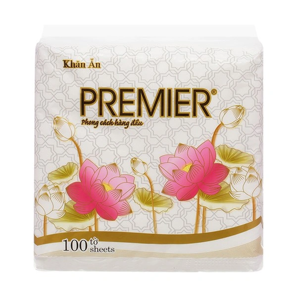 Khăn giấy ăn PREMIER không mùi