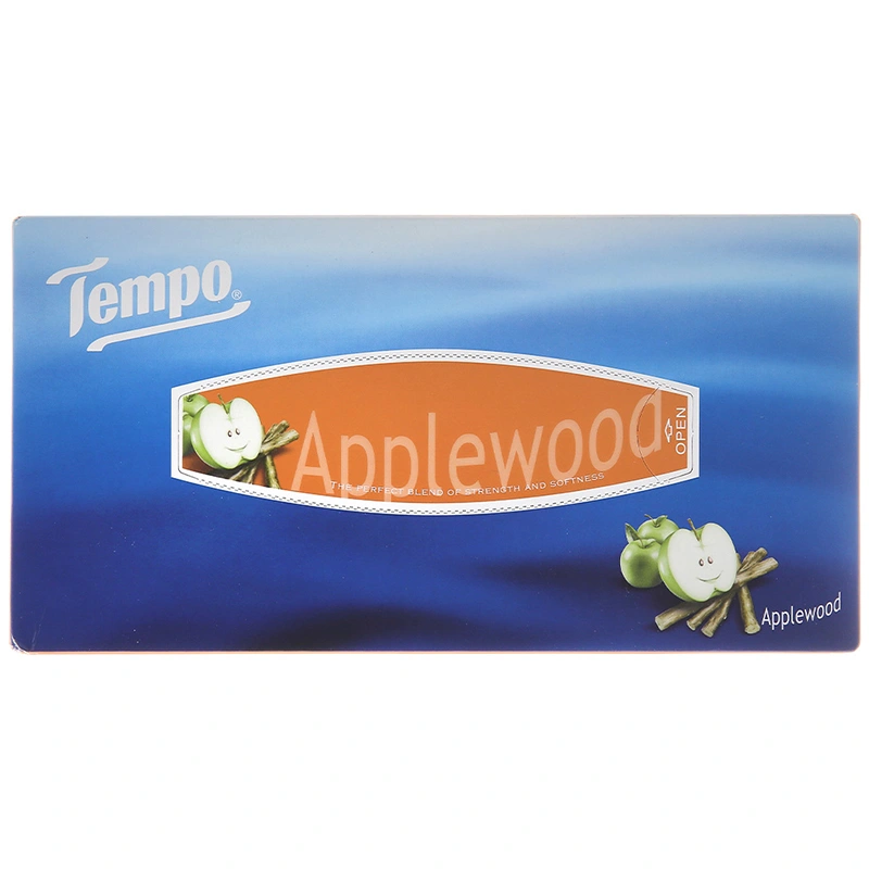Hộp 90 tờ khăn giấy rút Tempo hương gỗ táo 3 lớp 2