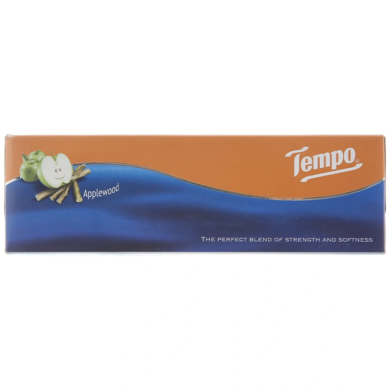 Hộp 90 tờ khăn giấy rút Tempo hương gỗ táo 3 lớp 4