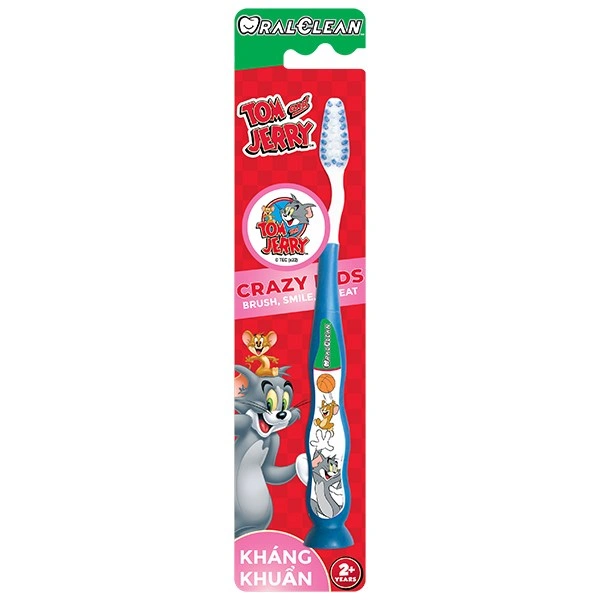 Bàn chải cho bé Oral Clean Crazy Kids lông mềm (từ 2 tuổi) - Màu ngẫu nhiên 1