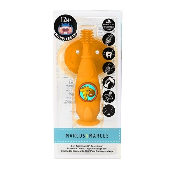 Bàn chải cho bé Marcus & Marcus MNMRC12-GF silicone mềm (từ 1 tuổi) 1