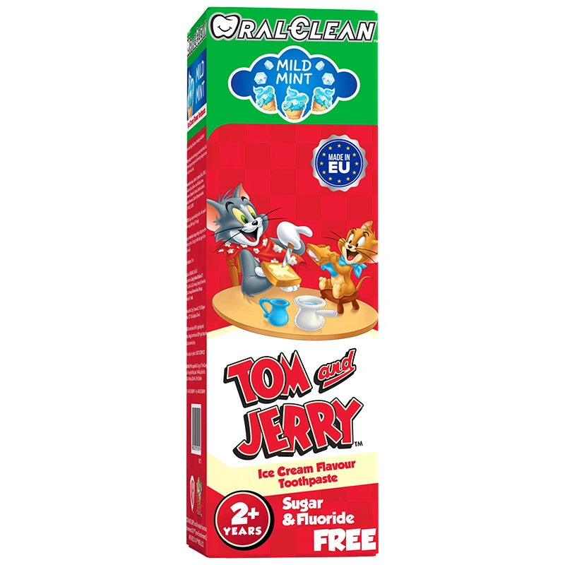 Kem đánh răng cho bé từ 2 tuổi Oral Clean hương kem bạc hà 75 ml 2