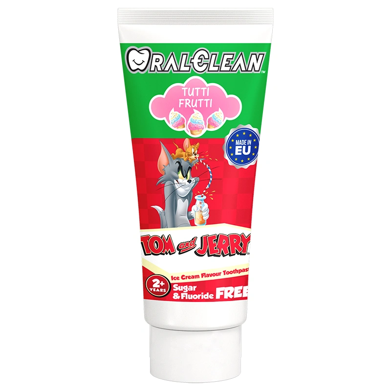 Kem đánh răng cho bé từ 2 tuổi Oral Clean hương kem trái cây 75 ml 6
