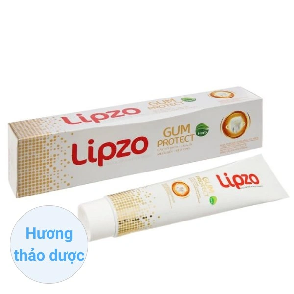 Kem đánh răng từ 6 tuổi Lipzo Herb Gum Protect hương thảo dược thơm mát 95g 3