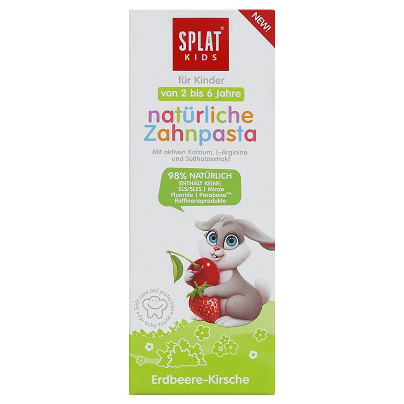 Kem đánh răng cho bé 2 - 6 tuổi Splat Kids hương dâu 50 ml 2