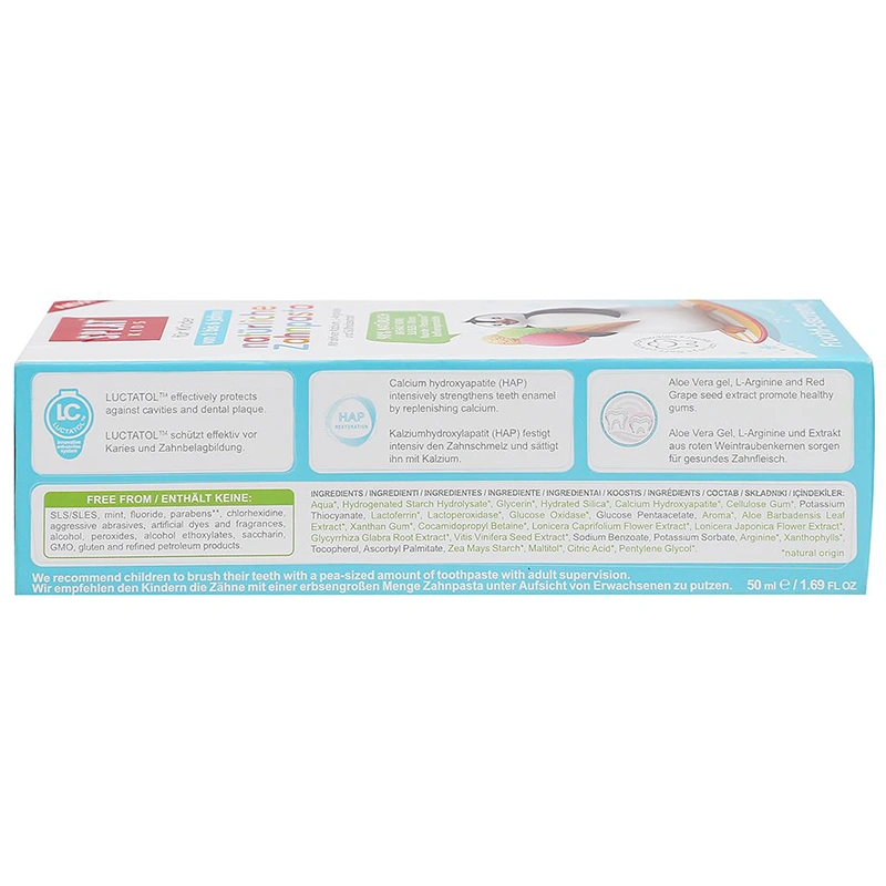 Kem đánh răng cho bé 2 - 6 tuổi Splat Kids hương dâu 50 ml 9