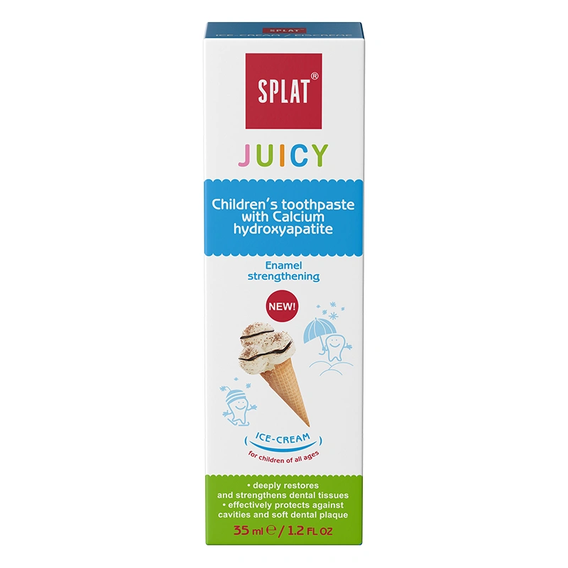 Kem đánh răng cho bé Splat Juicy Ice Cream hương kem 35 ml 2