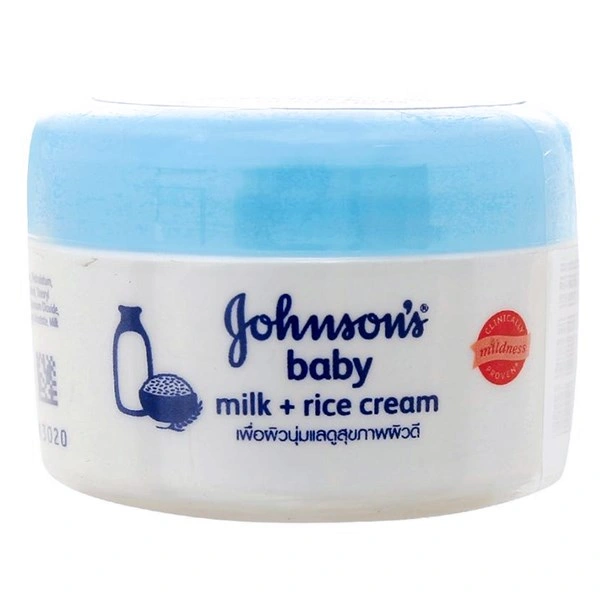Kem dưỡng da chứa sữa và gạo cho bé Johnson's Baby 50g 1