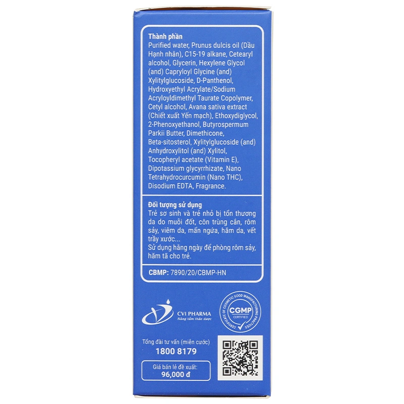 Kem dưỡng ẩm cho bé Kutieskin 30g 15