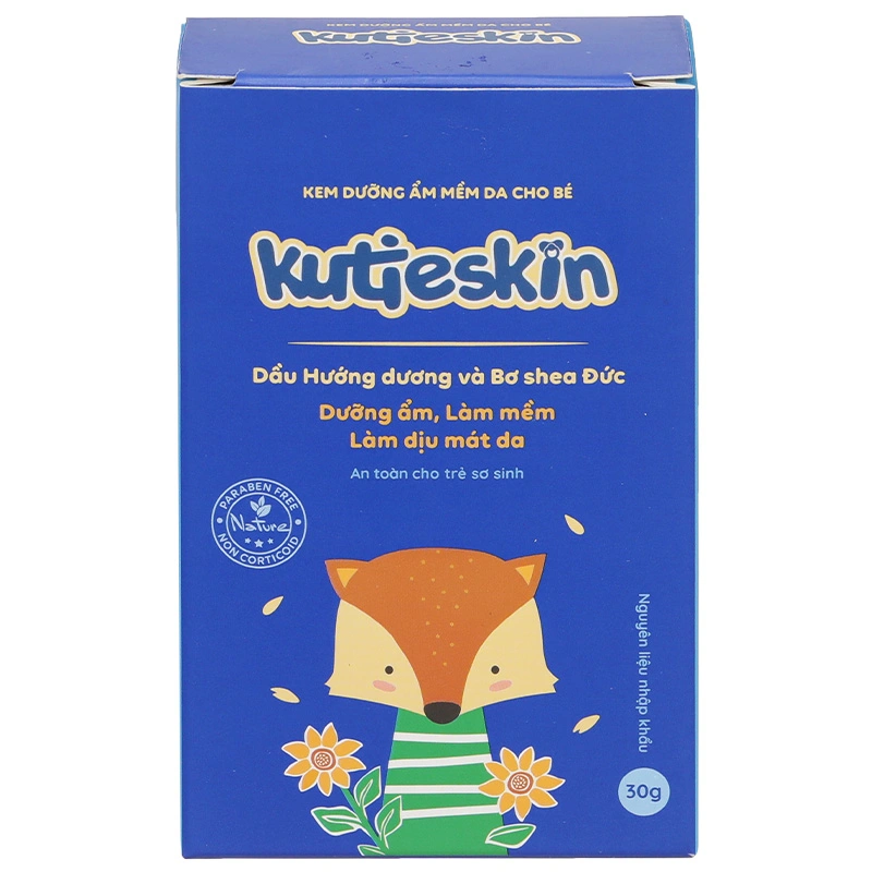 Kem dưỡng ẩm cho bé Kutieskin 30g 3