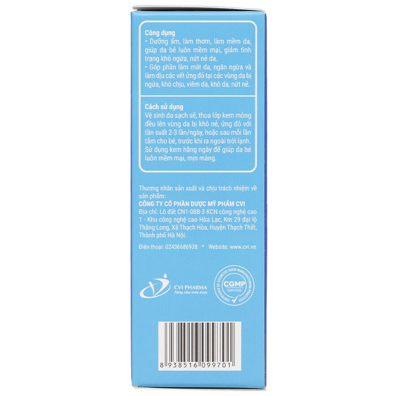 Kem dưỡng ẩm cho bé Kutieskin 30g 5