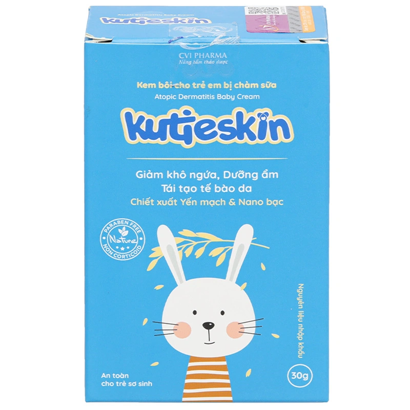 Kem dưỡng ẩm cho bé Kutieskin 30g 21