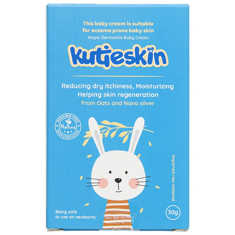 Kem dưỡng ẩm cho bé Kutieskin 30g 22