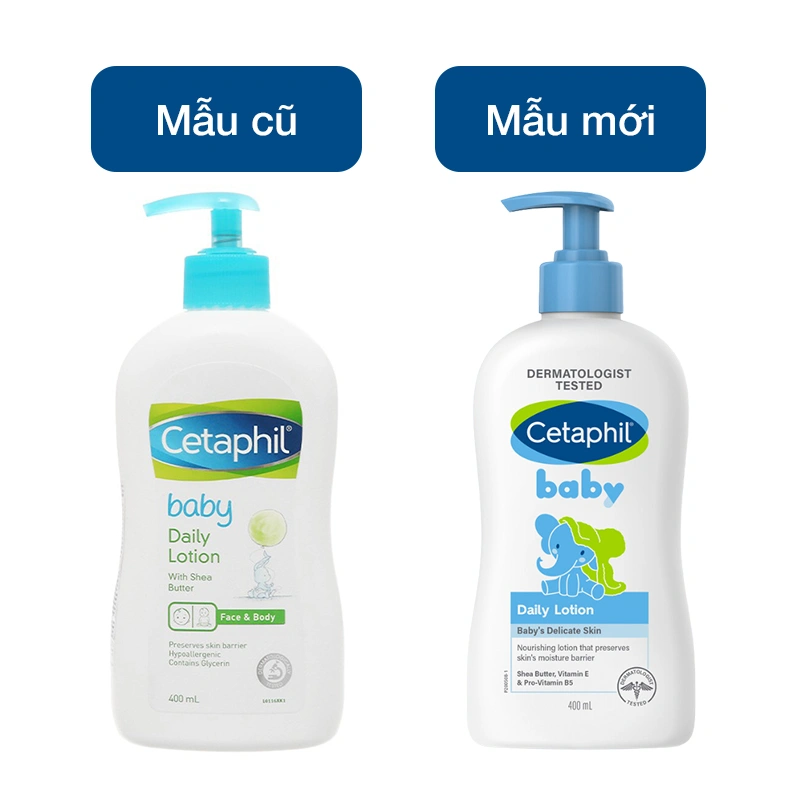Kem dưỡng da chiết xuất bơ hạt mỡ cho bé Cetaphil Baby Daily Lotion 400 ml 2