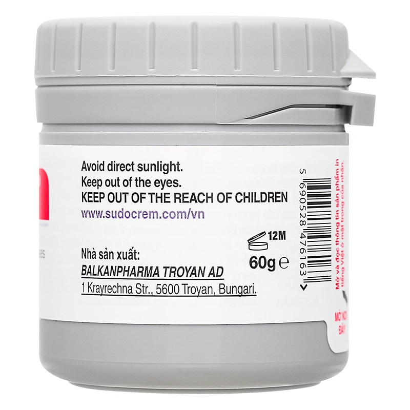 Kem chống hăm cho bé Sudocrem Baby Care Cream 60g - Giao bao bì ngẫu nhiên 4