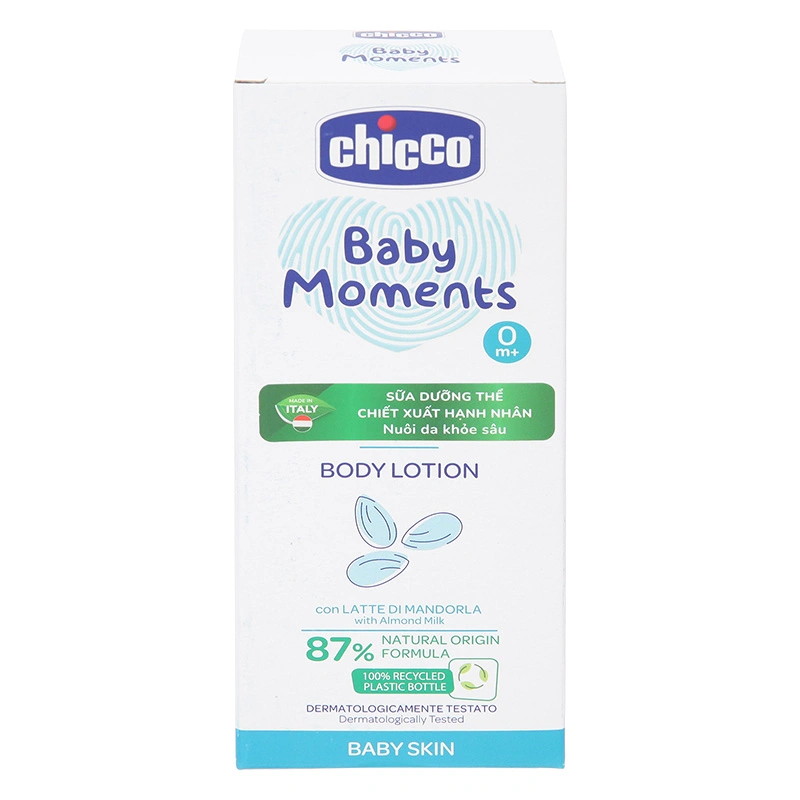 Sữa dưỡng ẩm chiết xuất hạnh nhân cho bé Chicco 200 ml 3