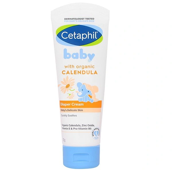 Kem làm dịu và ngừa hăm tã hoa cúc hữu cơ cho bé Cetaphil Baby