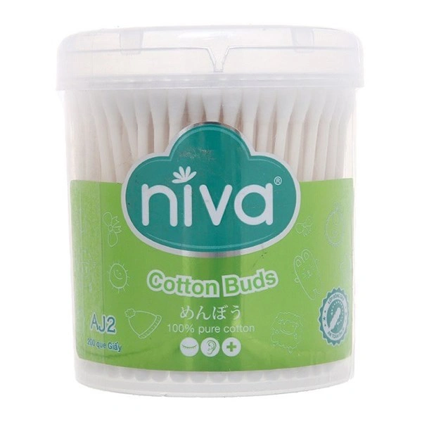 Tăm bông thân giấy Niva AJ2