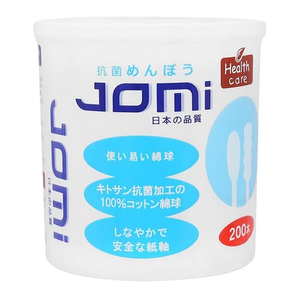 Tăm bông thân giấy kháng khuẩn Jomi