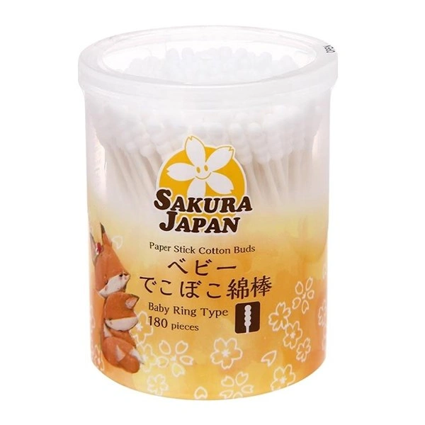 Tăm bông thân giấy kháng khuẩn Sakura TB12