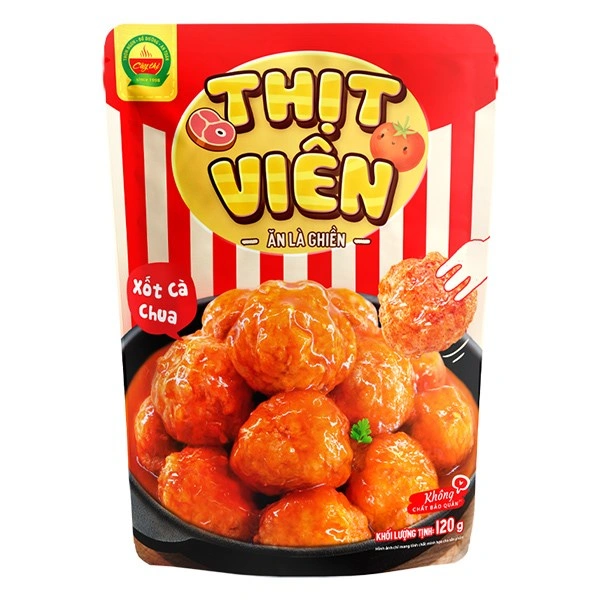 Thịt viên ăn liền Cây Thị heo và gà 120g