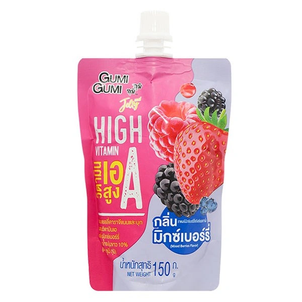 Nước ép trái cây có thạch Jelly Gumi Gumi vị sữa chua 150g (từ 3 tuổi) 3