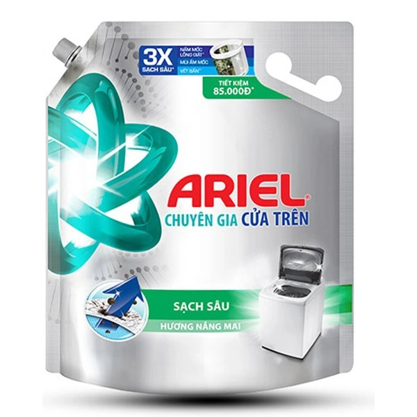 Nước giặt Ariel Sạch Sâu hương nắng mai túi 3.4 lít 1